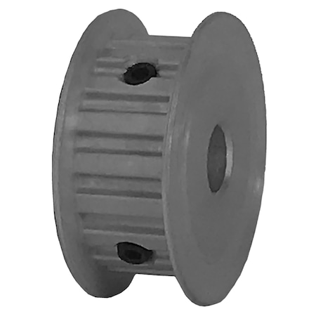 B&B Manufacturing 18XL037-3FA4, Timing Pulley, Aluminum, Clear Anodized 18XL037-3FA4